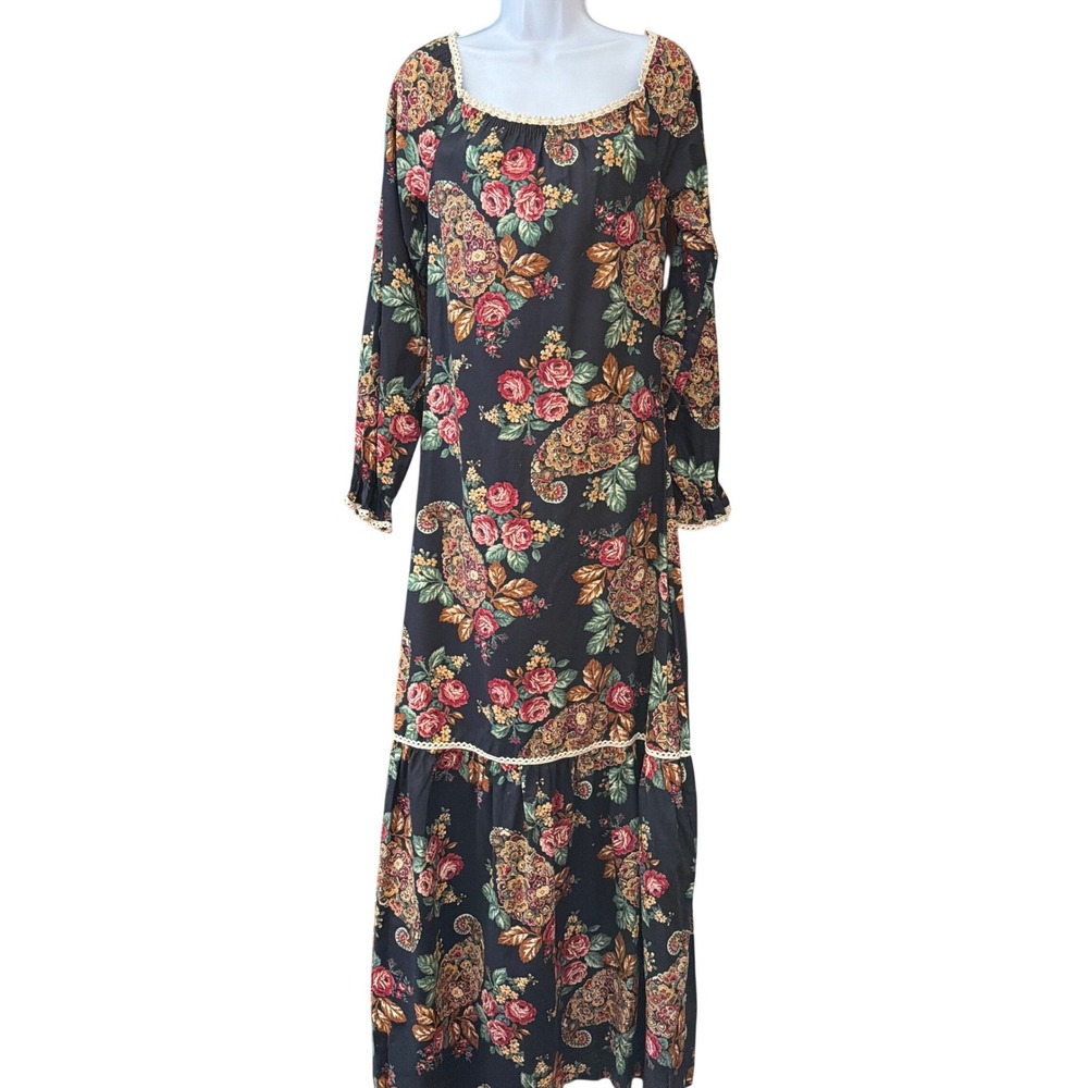 Vintage Duchess Individually Yours Maxi Dress Cottagecore Prairie Victorian